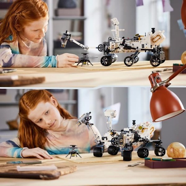 Lego Technic 42158 NASA Mars Rover Perseverance, Discovery Toy of Space, With AR App