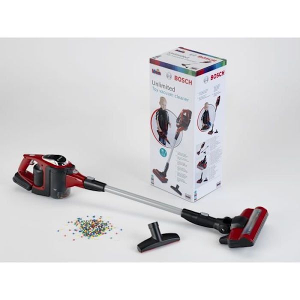Dammsugare elektronisk kvast BOSCH Unlimited 3 i 1 - KLEIN - 6808 - barnleksak