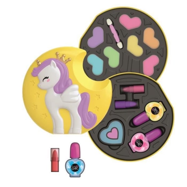 Clementoni - 18643 - Unicorn Makeup Palette (A2x3)