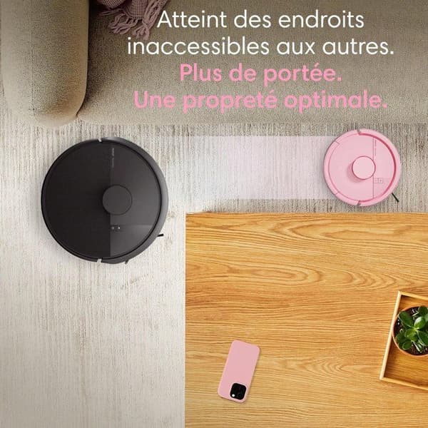 iRobot Roomba Mini Pink - Robotdammsugare - 7000 Pa - 200 ml