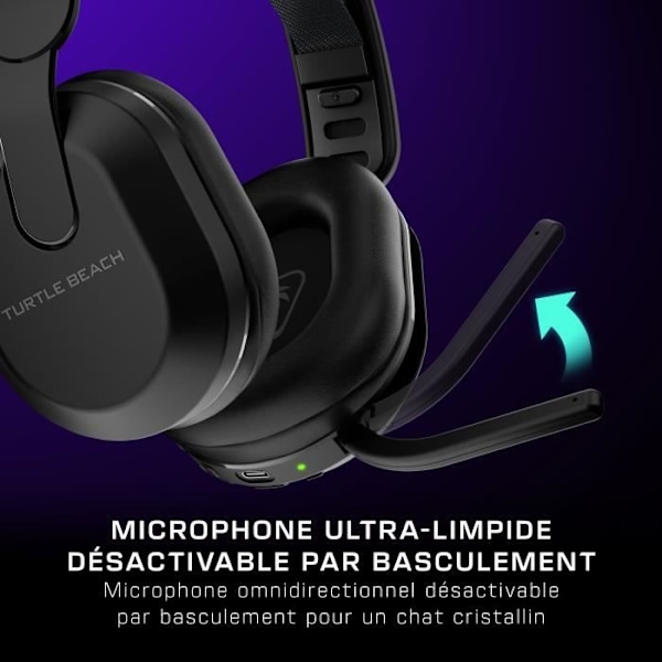 Trådlöst spelheadset - TURTLE BEACH - Stealth 500 PS - Svart