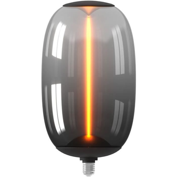 E27 LED-lampa - CALEX - MAGNETO ASARNA - Flexibel glödtråd - 4 W - 120 lm - 1800 K - Dimbar - Svart