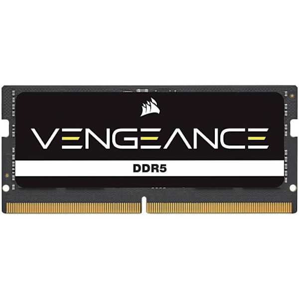 RAM-minne - CORSAIR - CMSX64GX5M2A4800C40 - VENGEANCE - DDR5 - 64GB 2x32GB SODIMM - 4800MT/s - CL40 - 1.1V