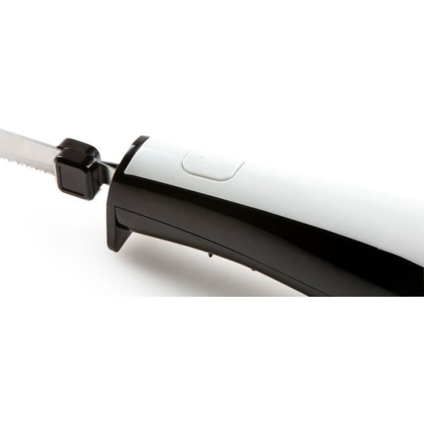 Domo Electric Knife - Self -rostfritt stålblad - 590 gr - 150W - svart / vit