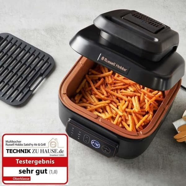 Multicucker Nöjd Air & Grill - Matlagning utan olja - Russell Hobbs 26520-56 - 7 Program - Temperaturkontroll-