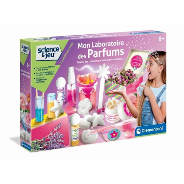 CLEMENTONI Science & Game - Mitt parfymlaboratorium - Vetenskapligt spel