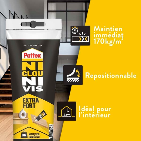 PATTEX-lim Varken spik eller skruv 52g