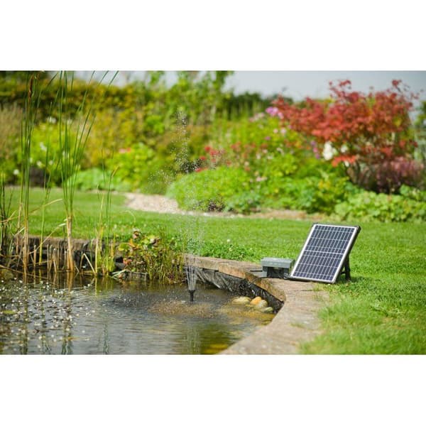 Fontänpump - UBBINK - SolarMax 600 Accu Power Control - Flödeshastighet 700 l/h - Dag-/nattdrift