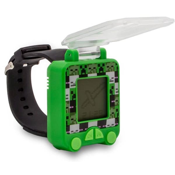 Pedagogisk klocka med Minecraft-spel - BARNLICENSERING - MIN4148
