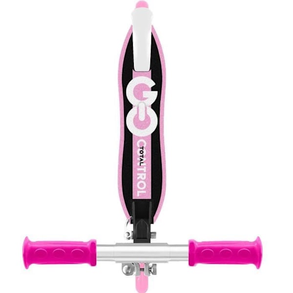Hopfällbar skoter - STAMP - SKIDS CONTROL - Ergonomiskt däck - Rosa