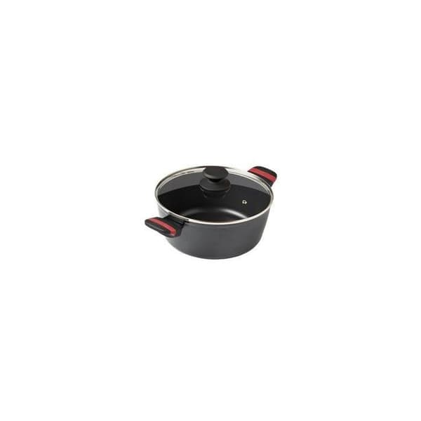 Gryderet - PYREX - Optima - 24 cm - Sort