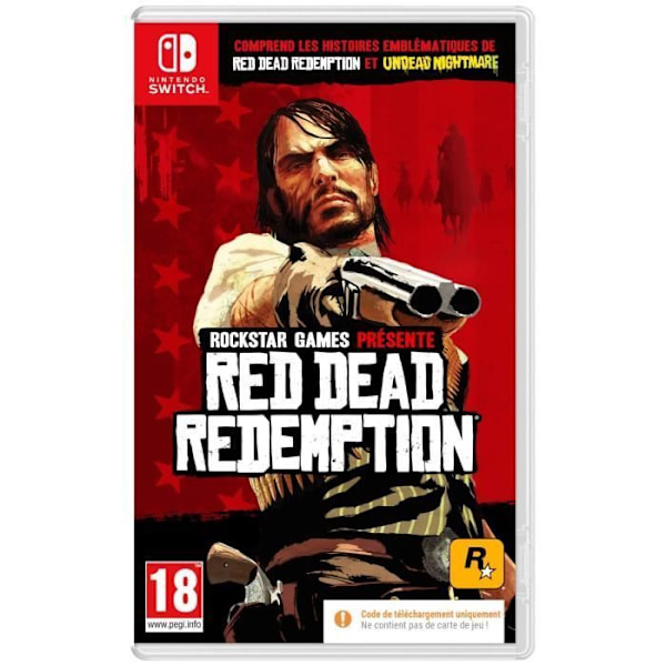 Red Dead Redemption - Nintendo Switch-spel - Kod i en låda
