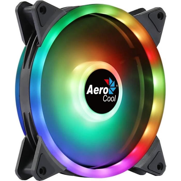 Fläkt för PC -fodral - AEROCOOL - Duo 14 ARGB (ACF4 -DU10217.11)