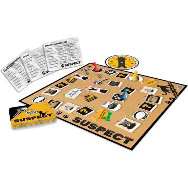 Misstänkt - Bluff- och strategispel - LUDOTECA - LISCIANIGIOCHI - 3+ spelare - Från 12 år