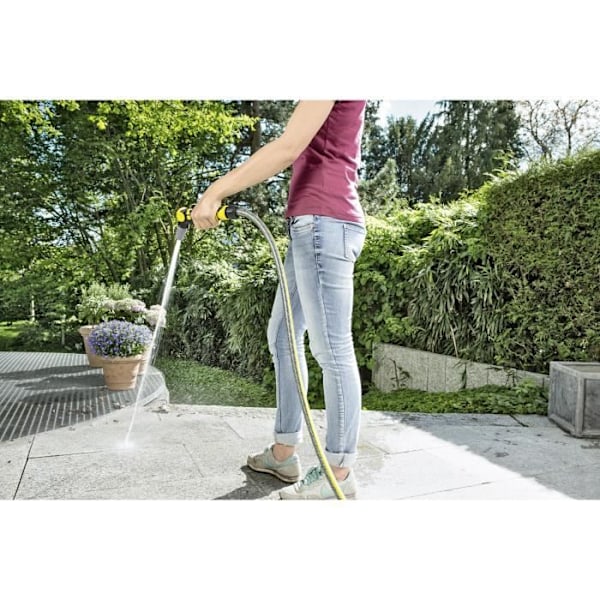 Plus vattenpistol - KARCHER - Roterande handtag - Självlåsande avtryckare - Justerbart vattenflöde