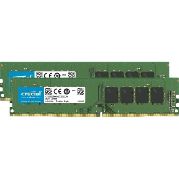 CRUCIAL Crucial RAM-modul - 32 GB - DDR4-2400/PC4-19200 DDR4 SDRAM - CL17 - 1,20V - Icke-ECC