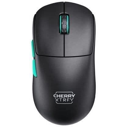 Spelmus - Cherry - Xtrfy M68 - Trådlös - Svart - Optisk