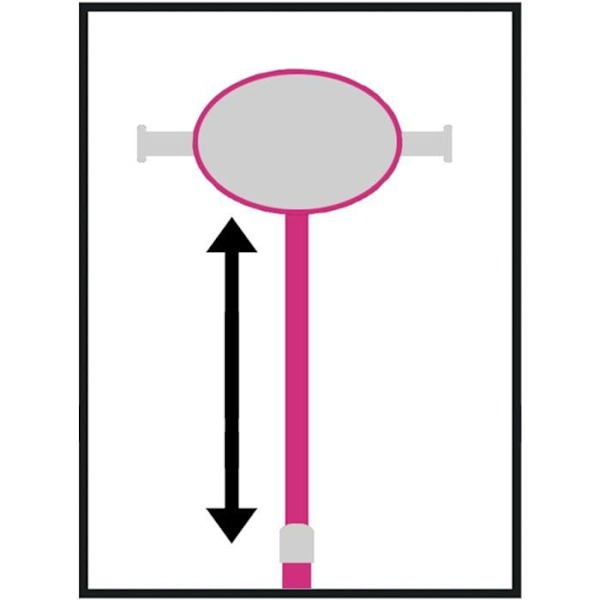 STAMP - Hopfällbar skoter - Barbie