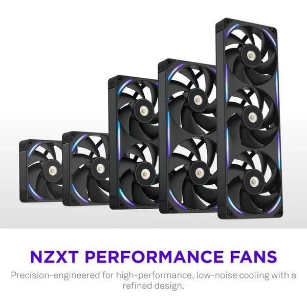 NZXT F360X Core Single Frame PC-fläkt (RF-U36PN-B1) - Ø 360 mm