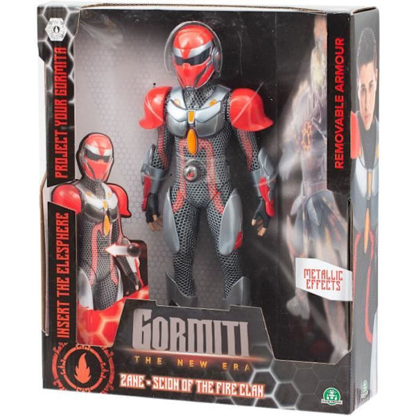 Ledad figur - GORMITI - Scion with Water-projektor - Carter - 27 cm - från 4 år - GRV051