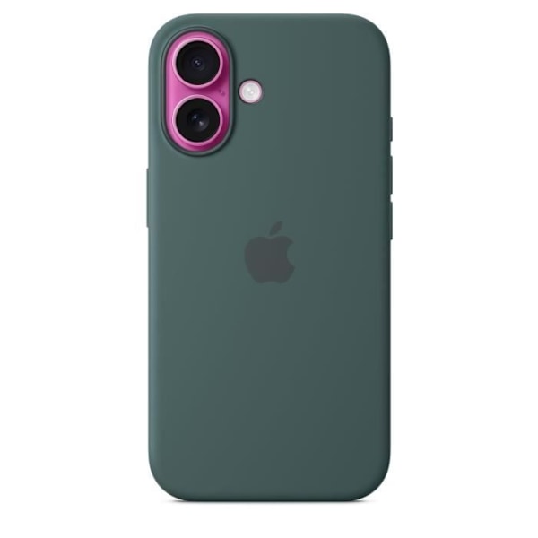 APPLE iPhone 16 - Silikonfodral med MagSafe - Lake Green