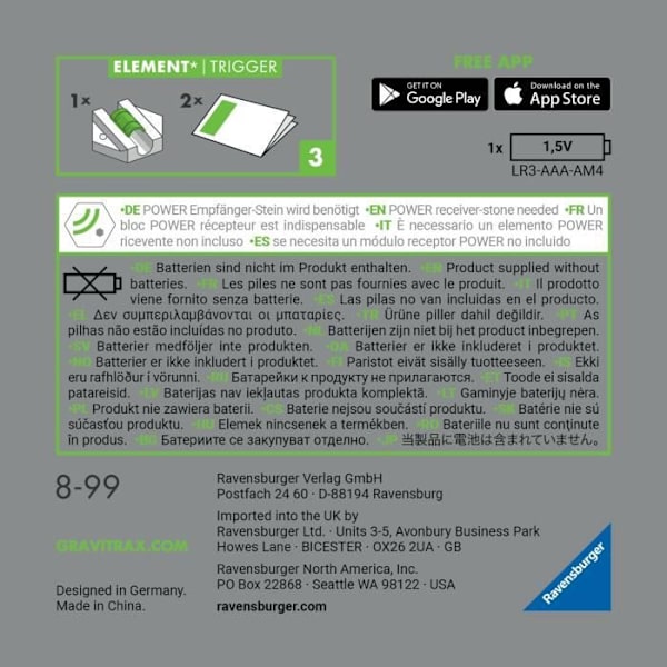 Gravitrax Power - Trigger Element -4005556262021 - Ravensburger