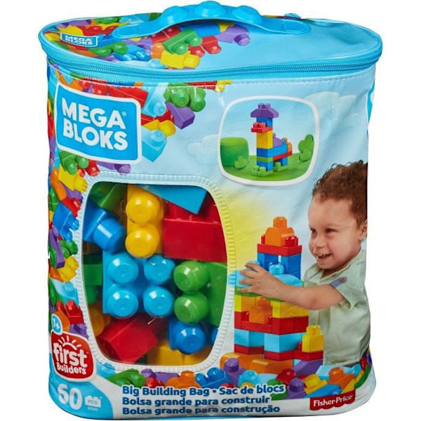 MEGABLOKS First Builders - Medium Classic Bag - 60 block