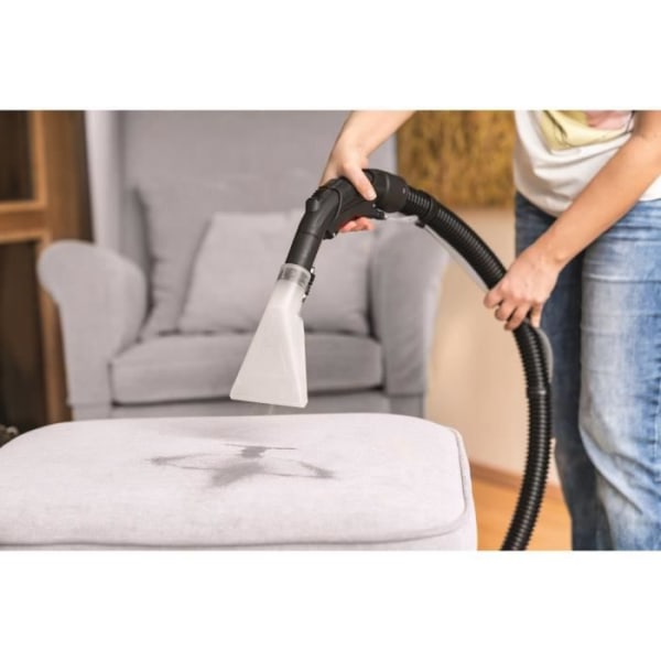 Dammsugare Injektor Vatten- och Stoftavskiljare SCHEPPACH SprayVac20 - 1600W - Rostfri Tank - Grå - 5 i 1