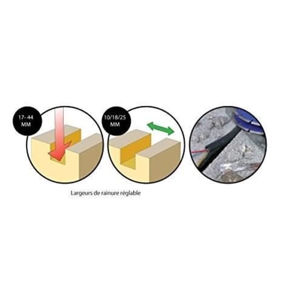 FARTOOLS Elektrisk väggfångare SC150B 150 mm 1700 W