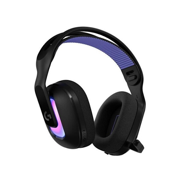 Gamingheadset - trådlöst - Logitech G - G522 - Lightspeed - Svart