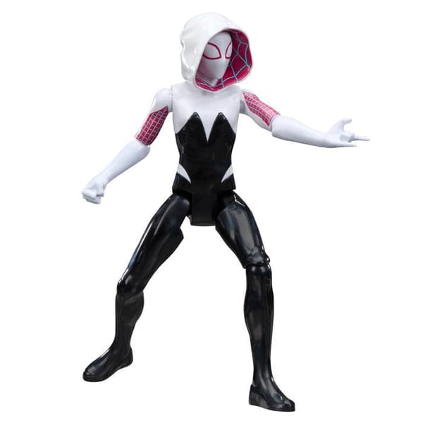 Lyxig 30 cm Ghost-Spider actionfigur, Titan-serien, superhjälteleksaks för barn, Marvel Spider-Man, åldrar 4+