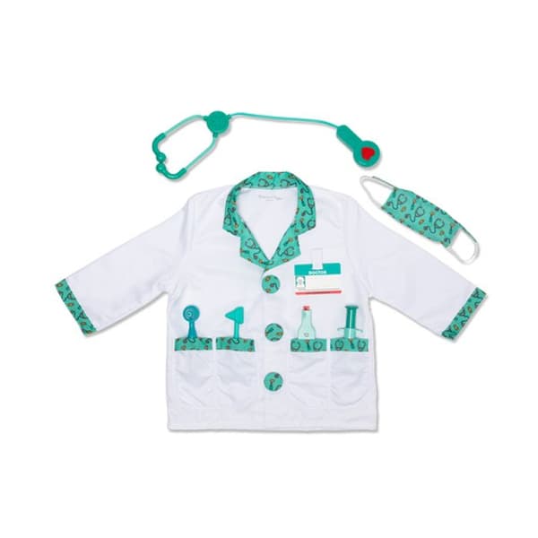Melissa & Doug Läkarkostympaket + Tillbehör