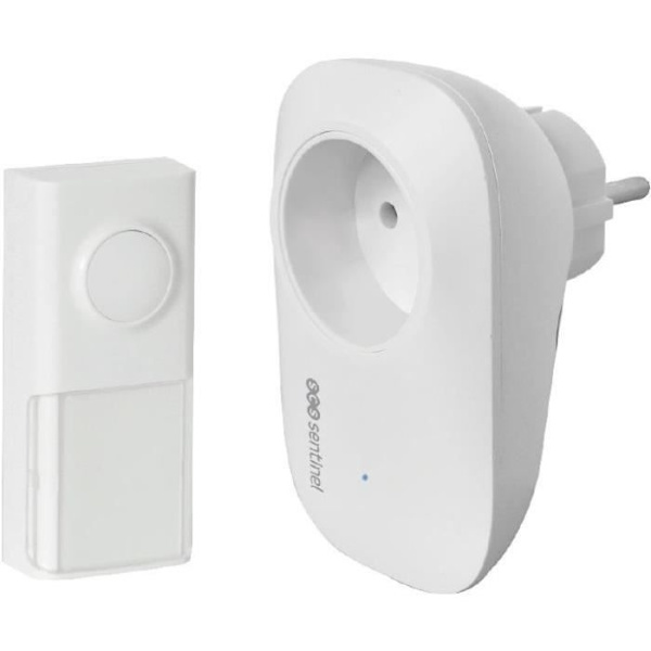 Trådlös plug-in ringsignal utan batteri - EcoBell 100 Plug - SCS SENTINEL