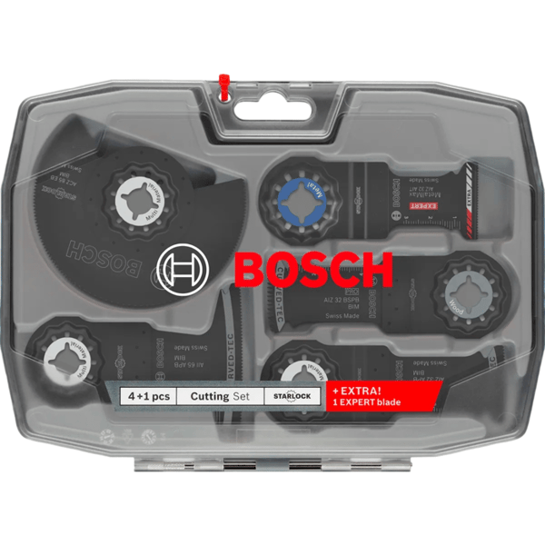 BOSCH PROFESSIONAL Skärbladssats - 5 delar - Oscillerande blad för multiverktyg