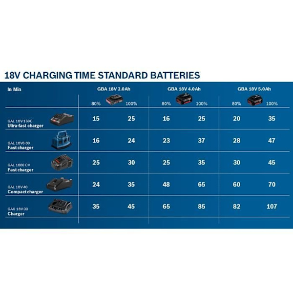 BOSCHPRO Starter-Set 2x5,0Ah