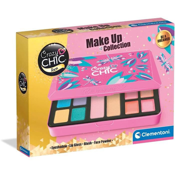 Clementoni - Crazy Chic Make -Up Palette - Be a Dreamer -