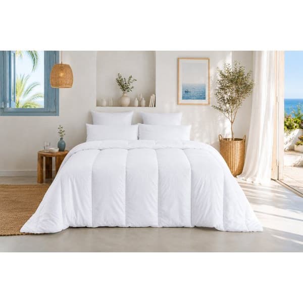 BLANREVE Lätt mikrofiberduvet - 200 x 200 cm - Vit