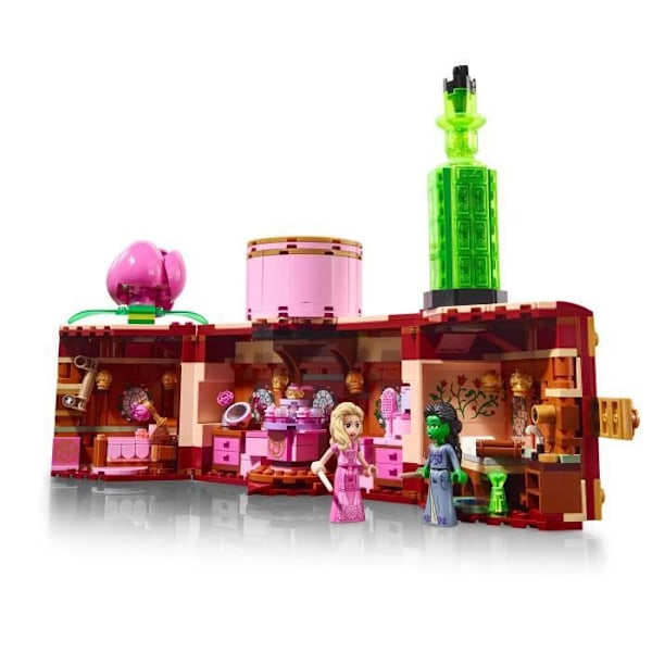 LEGO Wicked 75683 Glinda och Elphabas sovsal - Samlarmodell med minidockor