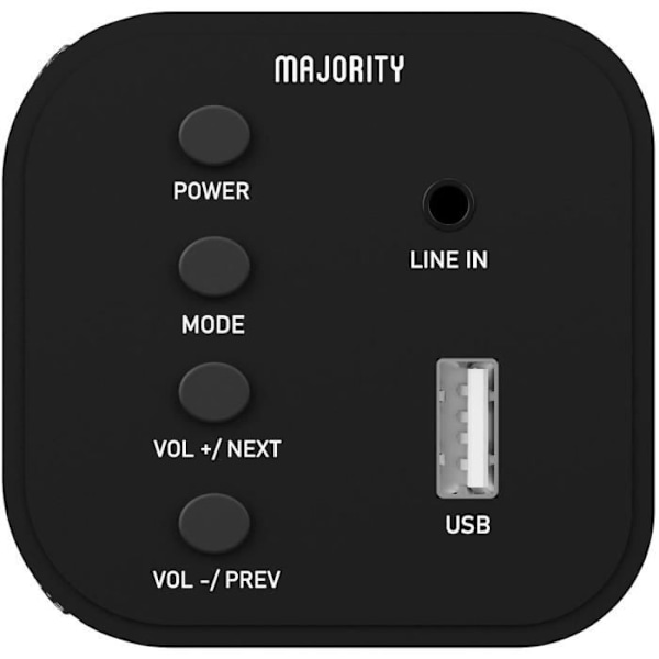MAJORITY K2 - 2.1 soundbar - Bluetooth, USB, Optisk, HDMI ARC - 150W - Trådlös subwoofer