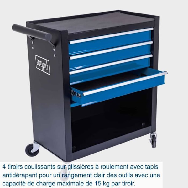 Tom verkstadsvagn SCHEPPACH - TW1300