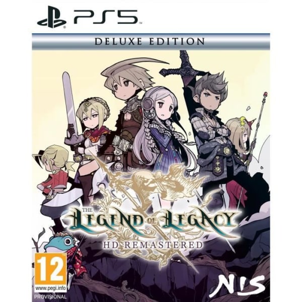 The Legend of Legacy: HD Remastered - PS5-spel - Deluxe Edition