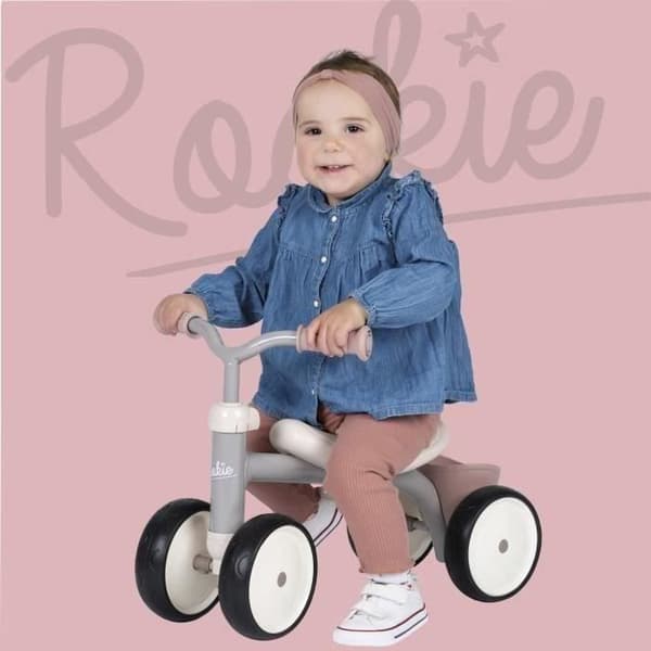 12 månader och uppåt Rookie Rose Metal Ride-On Barn - Smoby