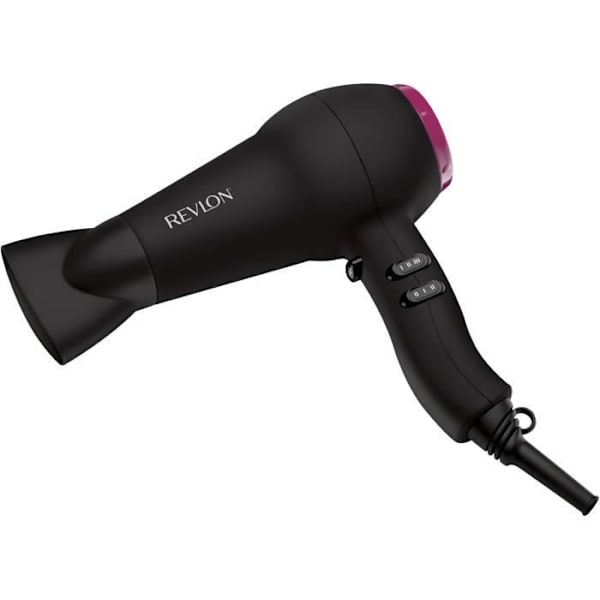 REVLON Fast Dry Lätt hårfön Svart