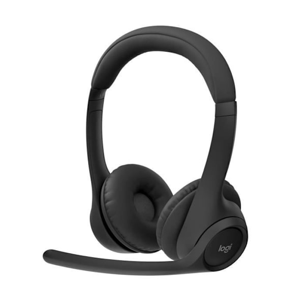 Logitech Zone 300 trådlöst Bluetooth PC-headset med brusreducerande mikrofon - Svart