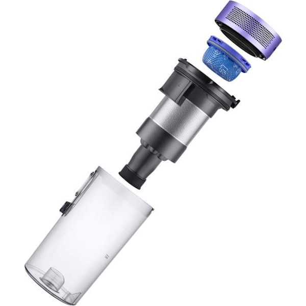 SAMSUNG Jet 75E Turbo VS20B75B1R4 - Dammsugare Broom - 200 AW Ström - 60 Minuters Drifttid - 2-i-1 Laddningsdocka
