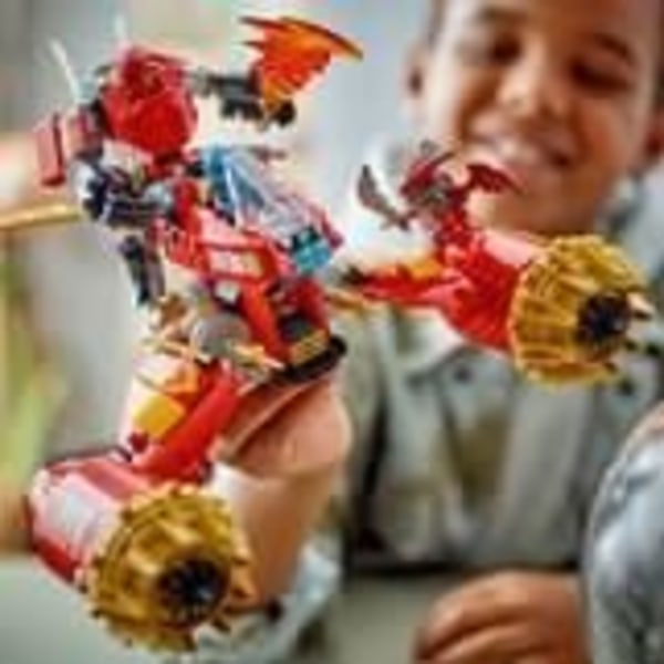 LEGO NINJAGO 71830 Kai's Robot Storm Bike - Byggleksak för pojkar
