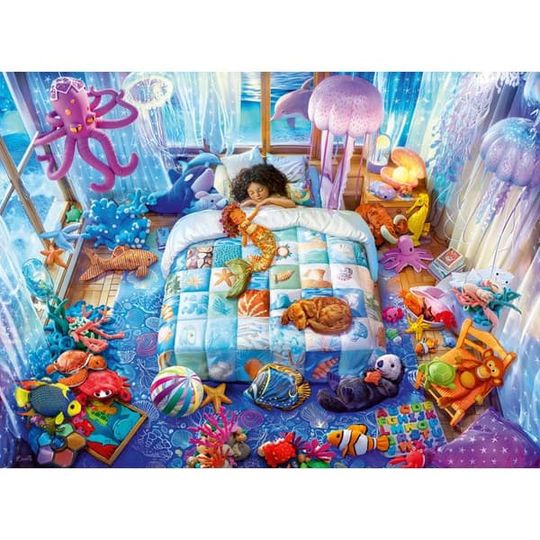 Ravensburger - Barnpussel - 150 XXL-bitar - Undervattensdrömmar - Ålder 7+ - Premiumkvalitetspussel - 12004303