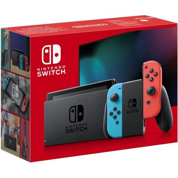 Spelkonsol NINTENDO Switch  Neonblå och Neonröd