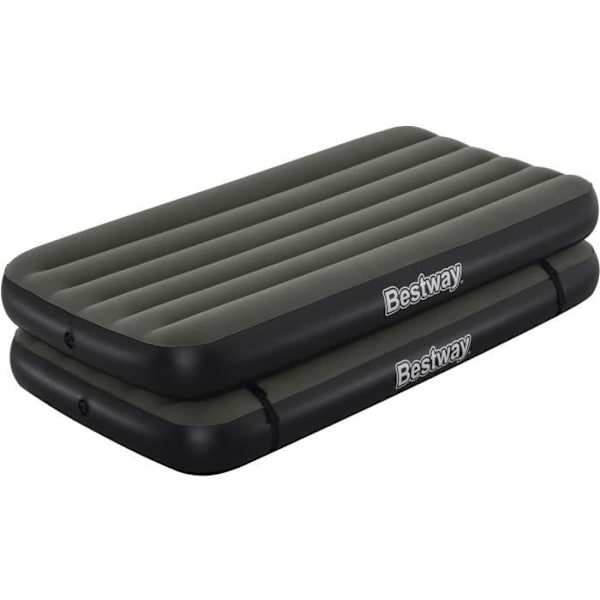 3 i 1 säng - BESTWAY - Airbed Tritech Connect and Rest - Enkelsängar, upphöjd säng, king size-säng - 188 x 99 x 25 cm - 150 kg max
