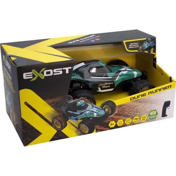 Fjärrstyrd bil - EXOST - DUNE RUNNER 2.4 Ghz - 1:24 - Mini terrängbil - Hastighet 15 km